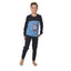 Pijama Copii Baieti Berfin Interlok, Material Gros si Cald, Confort si Siguranta, Design Vesel, Pentru Iarna | 0661-PK