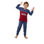 Pijama Copii Baieti Berfin Interlok, Material Gros si Cald, Confort si Siguranta, Design Vesel, Pentru Iarna | 0671-PK