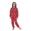 Pijama Copii Fete Baki Polar, Material Gros si Cald, Confort si Siguranta, Design Vesel, Pentru Iarna | 0630-PK