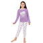 Pijama Copii Fete Berfin Interlok, Material Gros si Cald, Confort si Siguranta, Pentru Iarna, Design Vesel | 0614-PK