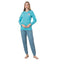 Pijama Dama Baki Suprem, Material Moale, Confort si Stil, Pentru Femei, Toate Sezoanele| 0288-PK