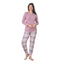Pijama Dama Baki Suprem, Material Moale, Confort si Stil, Pentru Femei, Toate Sezoanele| 0289-PK