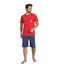 Pijamale Barbati Berfin Capri, Material Moale si Respirabil, Confort si Lejeritate, Pentru Vara | 0481-PK