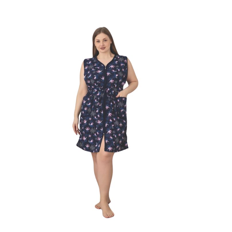 Capot Dama Kimono, Material Moale, Design Elegant, Confort si Stil, Pentru Femei, Ideal pentru Relaxare Acasa| 0208-PK Imagine principală a produsului