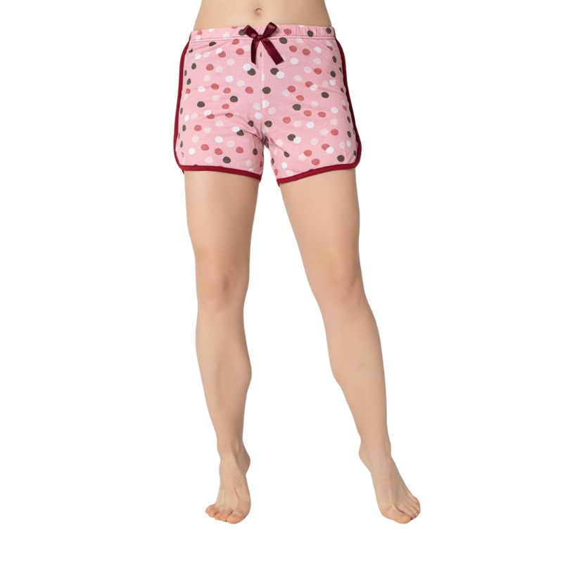 Pantaloni Scurti Dama, Material Moale si Elastic, Confort si Libertate de Miscare, Pentru Vara, Casual sau Sport| 0256-PK Imagine principală a produsului