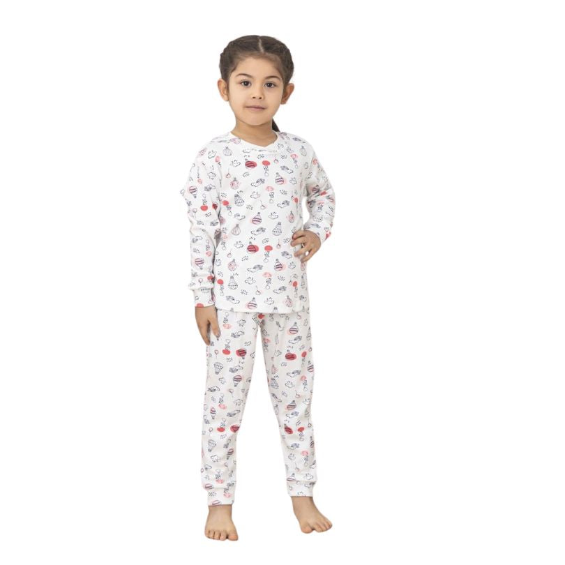 Pijama Copii Baki Bebe, Material Moale si Delicat, Siguranta si Confort, Design Dragut, Pentru Nou-Nascuti si Bebelusi | 0635-PK