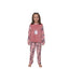 Pijama Copii Fete Baki Cocolino, Material Gros si Pufos, Caldura si Siguranta, Design Vesel, Pentru Iarna | 0643-PK