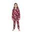 Pijama Copii Fete Baki Polar, Material Gros si Cald, Confort si Siguranta, Design Vesel, Pentru Iarna | 0623-PK