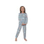 Pijama Copii Fete Baki Polar, Material Gros si Cald, Confort si Siguranta, Design Vesel, Pentru Iarna | 0627-PK