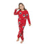 Pijama Copii Fete Baki Polar, Material Gros si Cald, Confort si Siguranta, Design Vesel, Pentru Iarna | 0631-PK