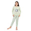 Pijama Copii Fete Berfin Interlok, Material Gros si Cald, Confort si Siguranta, Pentru Iarna, Design Vesel | 0611-PK