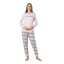 Pijama Dama Berfin Suprem, Material Moale, Confort si Stil, Toate Sezoanele | 0118-PK