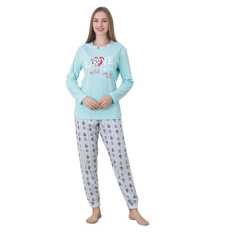 Pijama Dama Berfin Suprem, Material Moale, Confort si Stil, Toate Sezoanele | 0119-PK