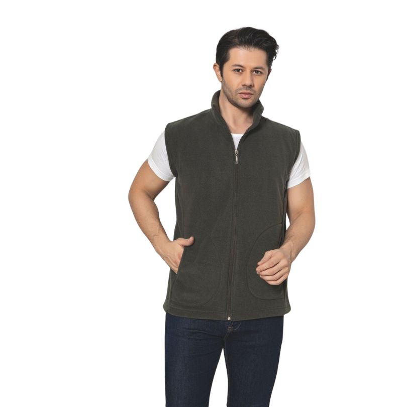 Veste Barbati Polar, Material Gros si Moale, Caldura si Confort, Pentru Toamna Iarna, Stil Casual sau Outdoor | 0527-PK Imagine principală a produsului