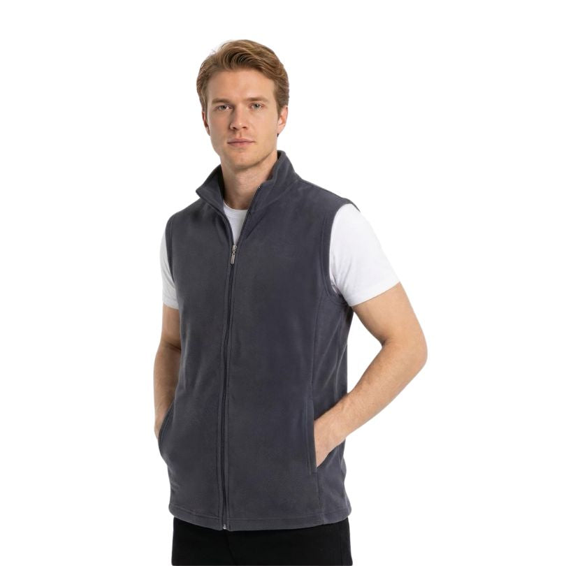 Veste Barbati Polar, Material Gros si Moale, Caldura si Confort, Pentru Toamna Iarna, Stil Casual sau Outdoor | 0528-PK Imagine principală a produsului